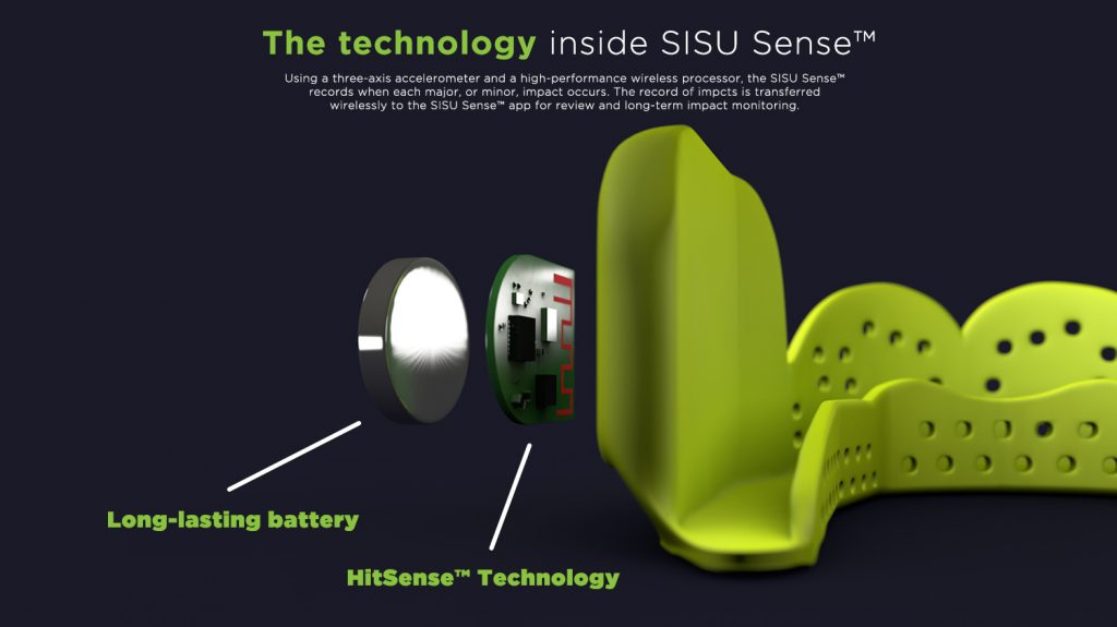 SISU Sense Electronic Mouthguard detail view